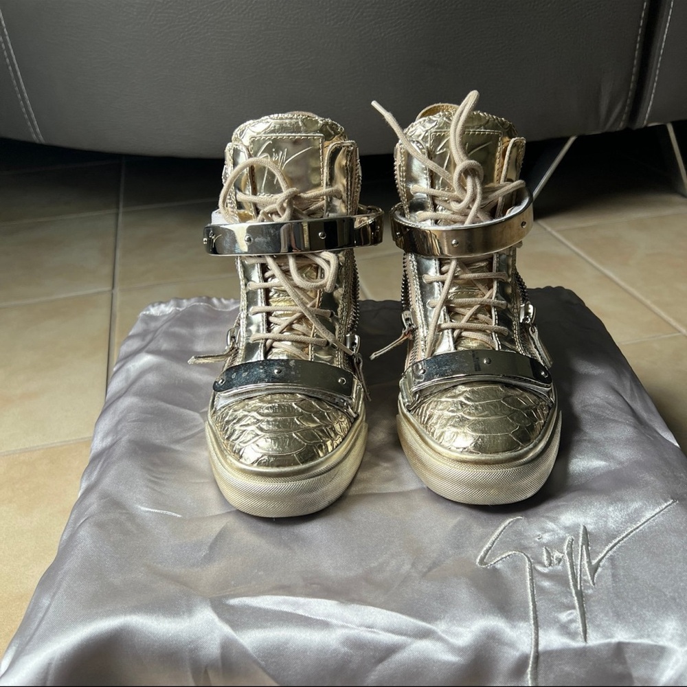 Giuseppe Zanotti High Top Sneaker Size 37 EU